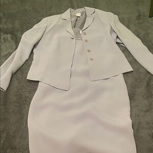 Light Blue Two-Piece Dress Suit